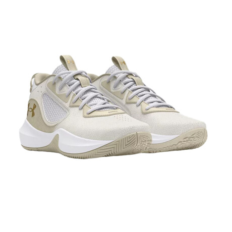 UNDER ARMOUR LOCKDOWN 6 Beige & White