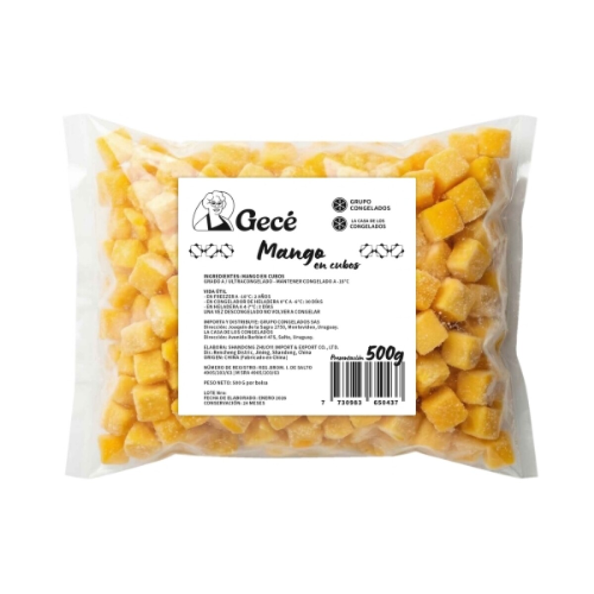 Mango en cubos Gecé - - 500 g 