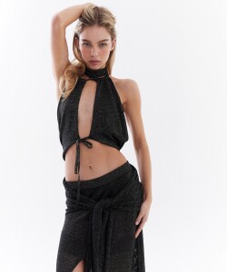 Falda Ato Negro