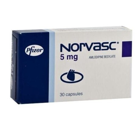 Norvasc 5 mg 30 Comprimidos Norvasc 5 mg 30 Comprimidos
