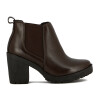 Bota Country Cuero Mujer Cafe