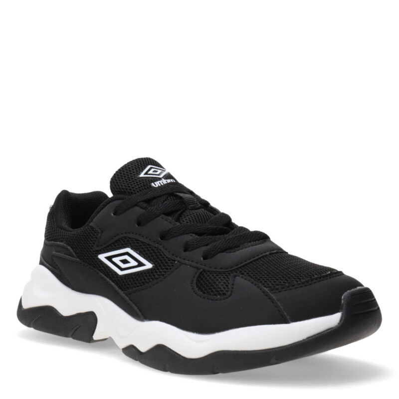Championes Infantiles Umbro Orbit Negro - Blanco