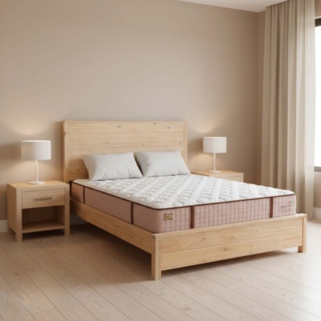 COLCHÓN SUPER KING RESORTESPOCKET NATURAL-BEIGE VITTORIO