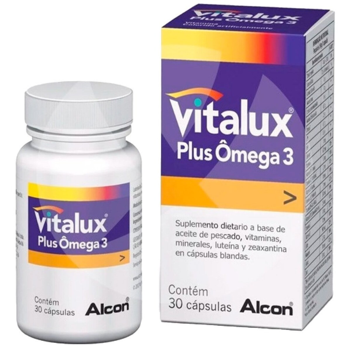Suplemento Ocular con Omega 3 Cápsulas x 30 – Vitalux Plus 