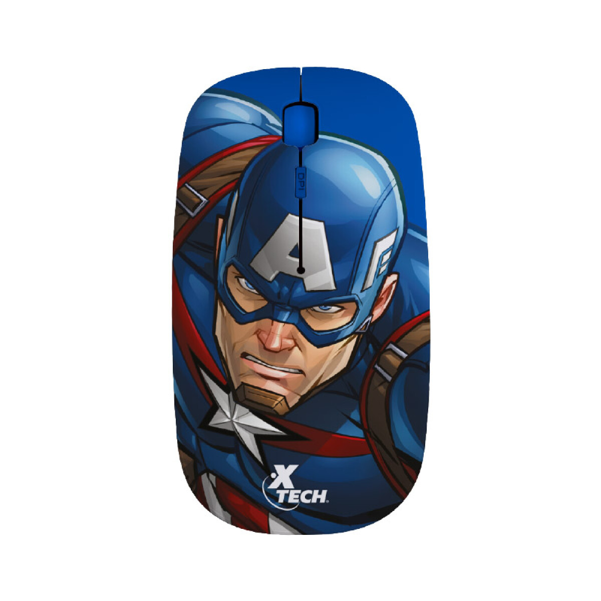 Mouse Inalámbrico Xtech Capitán América 