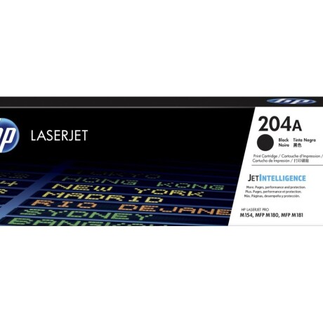 HP 204A - Negro - original - LaserJet - cartucho de tóner (CF510A) - para Color LaserJet Pro M154a, M154nw, MFP M180n, MFP M180n HP 204A - Negro - original - LaserJet - cartucho de tóner (CF510A) - para Color LaserJet Pro M154a, M154nw, MFP M180n, MFP M180n