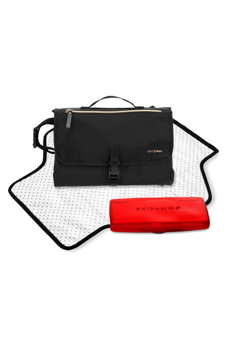 Cambiador portátil Envi Luxe, negro Cambiador portátil Envi Luxe, negro