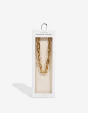 Collares Cortos Metal Collar Corto De Acero - Dorado