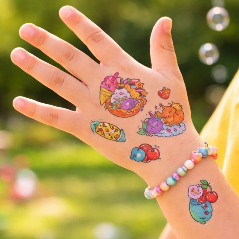 TATTOOS Set X50 Tatuajes Removibles Para Niños +3 Djeco - Sweet Mimi