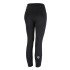 CALZA WMN 7/8 C-BOLSILLO verde stone NEGRO
