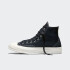 Championes Converse Chuck 70 Canvas & Suede Negro