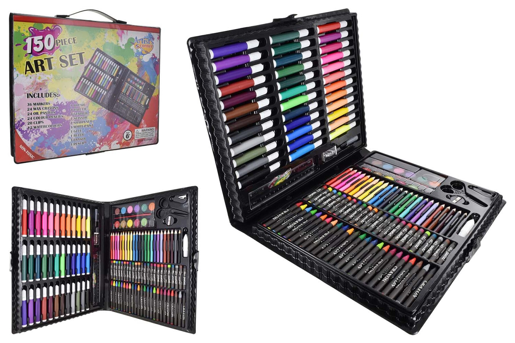 MALETA PARA ARTE 150PCS 23559 — El Clon
