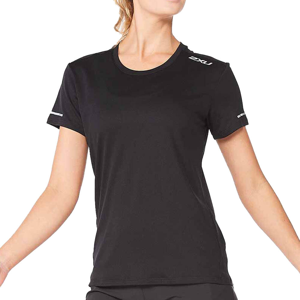 Aero Tee - Mujer Black/silver Reflective