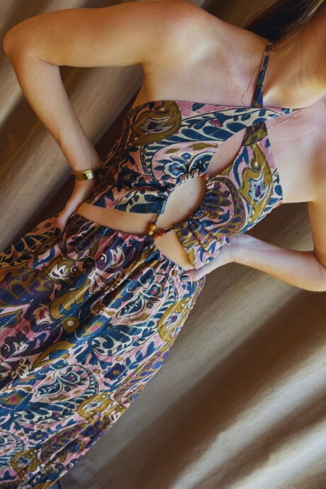 Vestido Gardenia Print