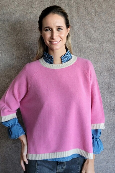 Buzo Clemen Lambswool Rosa chicle Arena