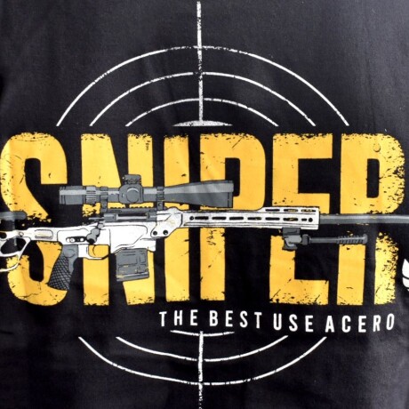 Camiseta Acero manga corta Sniper
