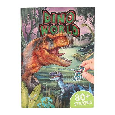 Cuaderno con Pegatinas en Relieve Dino World Cuaderno con Pegatinas en Relieve Dino World