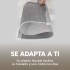 Calentador Plegable Eléctrico De Piernas 4 Velocidades Manta Color Gris