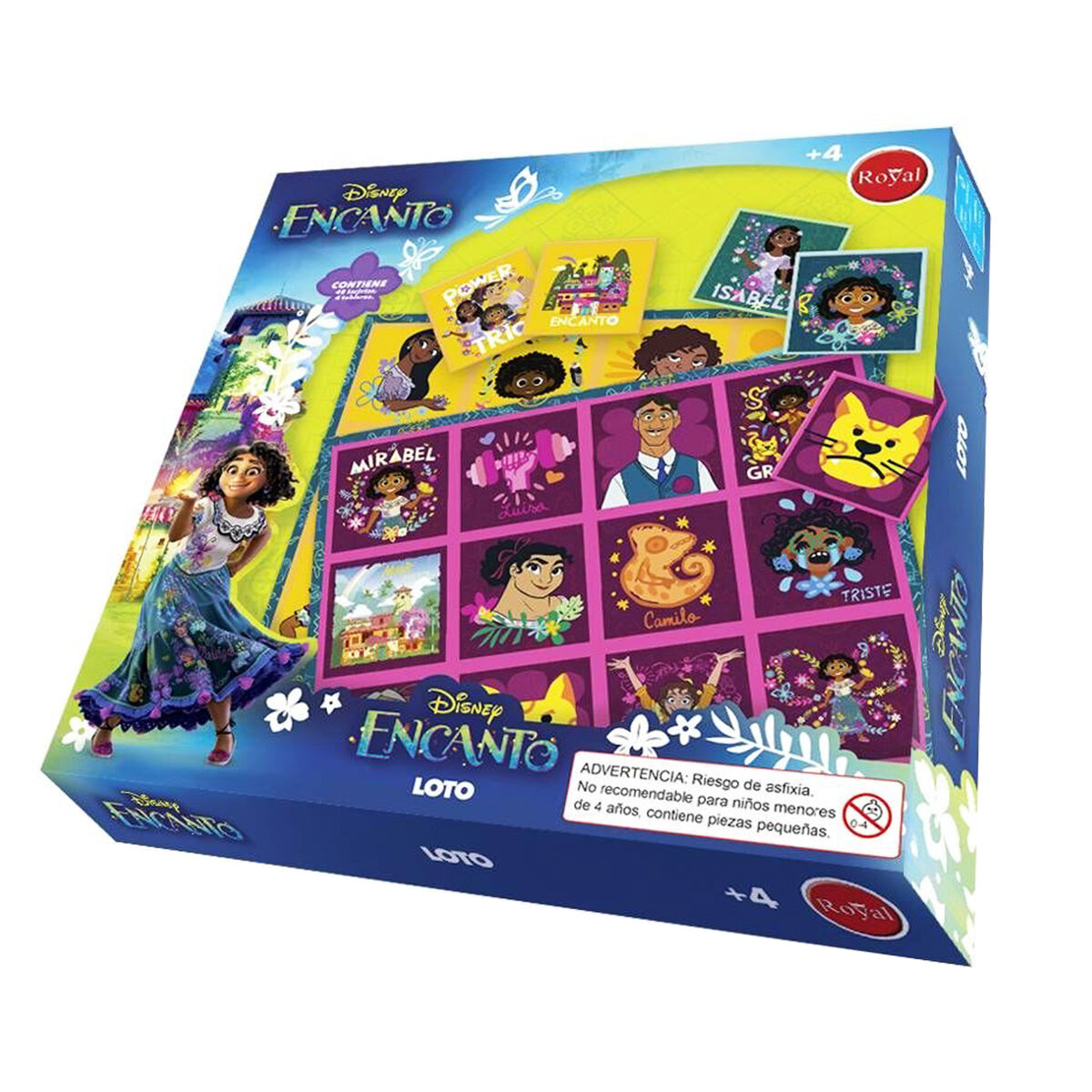 Juego De Mesa Royal Disney Encanto Loteria Princesa 