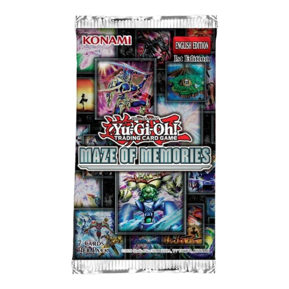 Booster Yu-Gi-Oh! Maze Of Memories - [Ingles] 