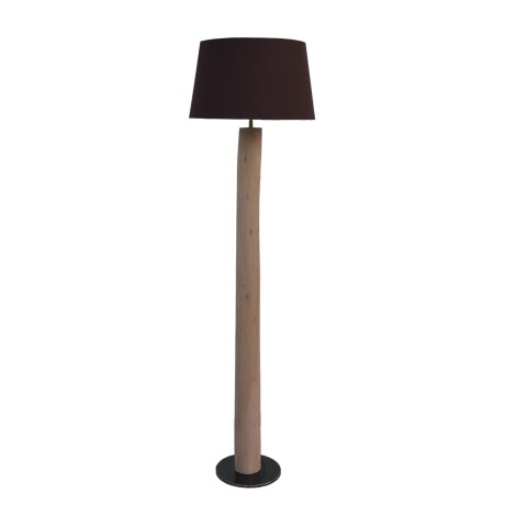 LÁMPARA DE PIE MADERA NATURAL-BEIGE M-22492