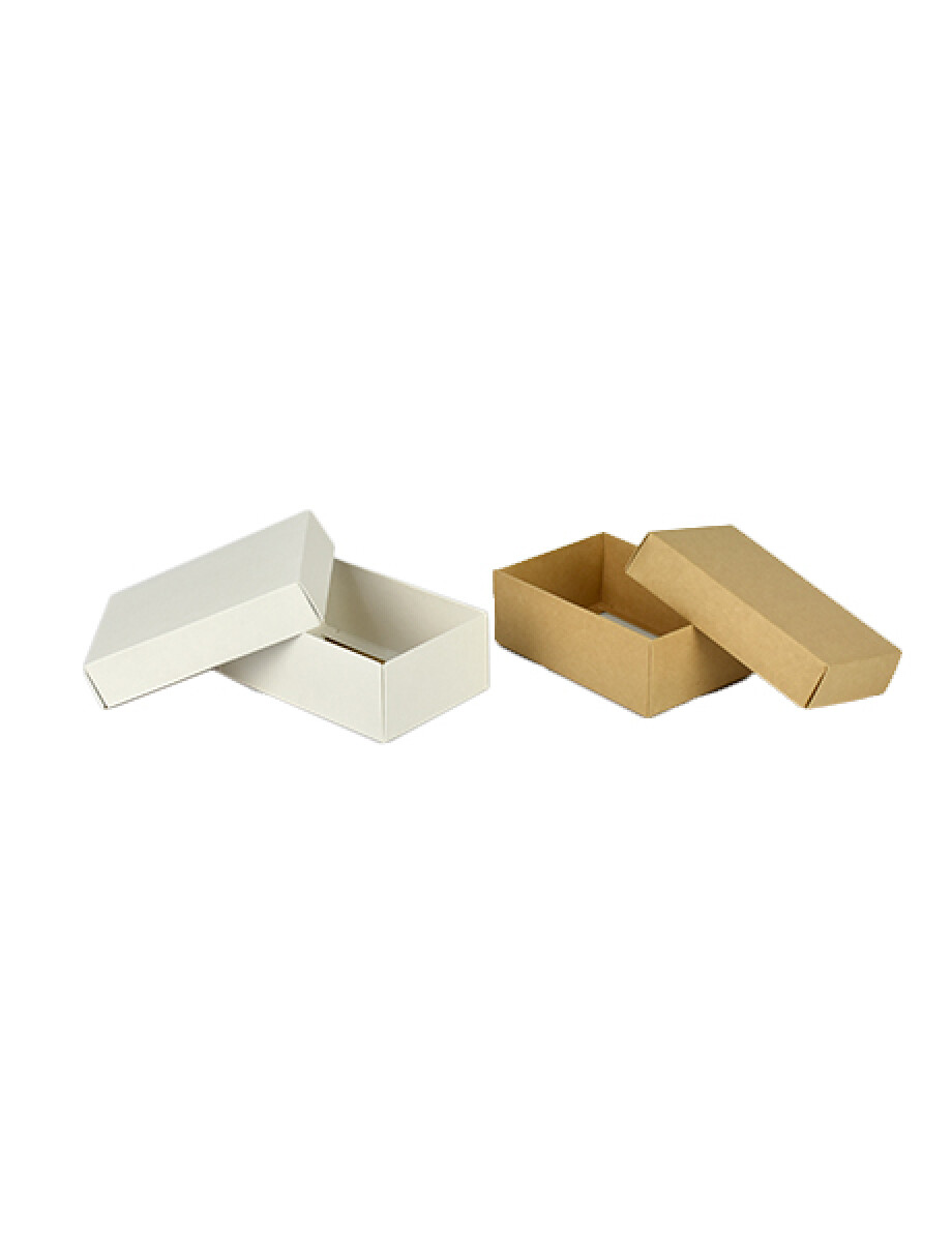 Caja eco 03 - 8x12x4,5 cm. - REVERSIBLE BLANCO - MADERA 