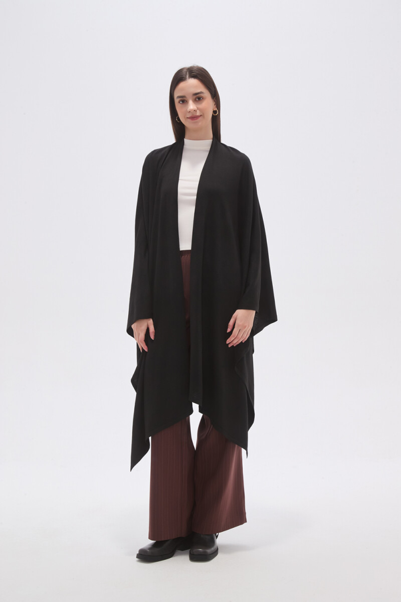 Poncho Tiriviki - Negro 