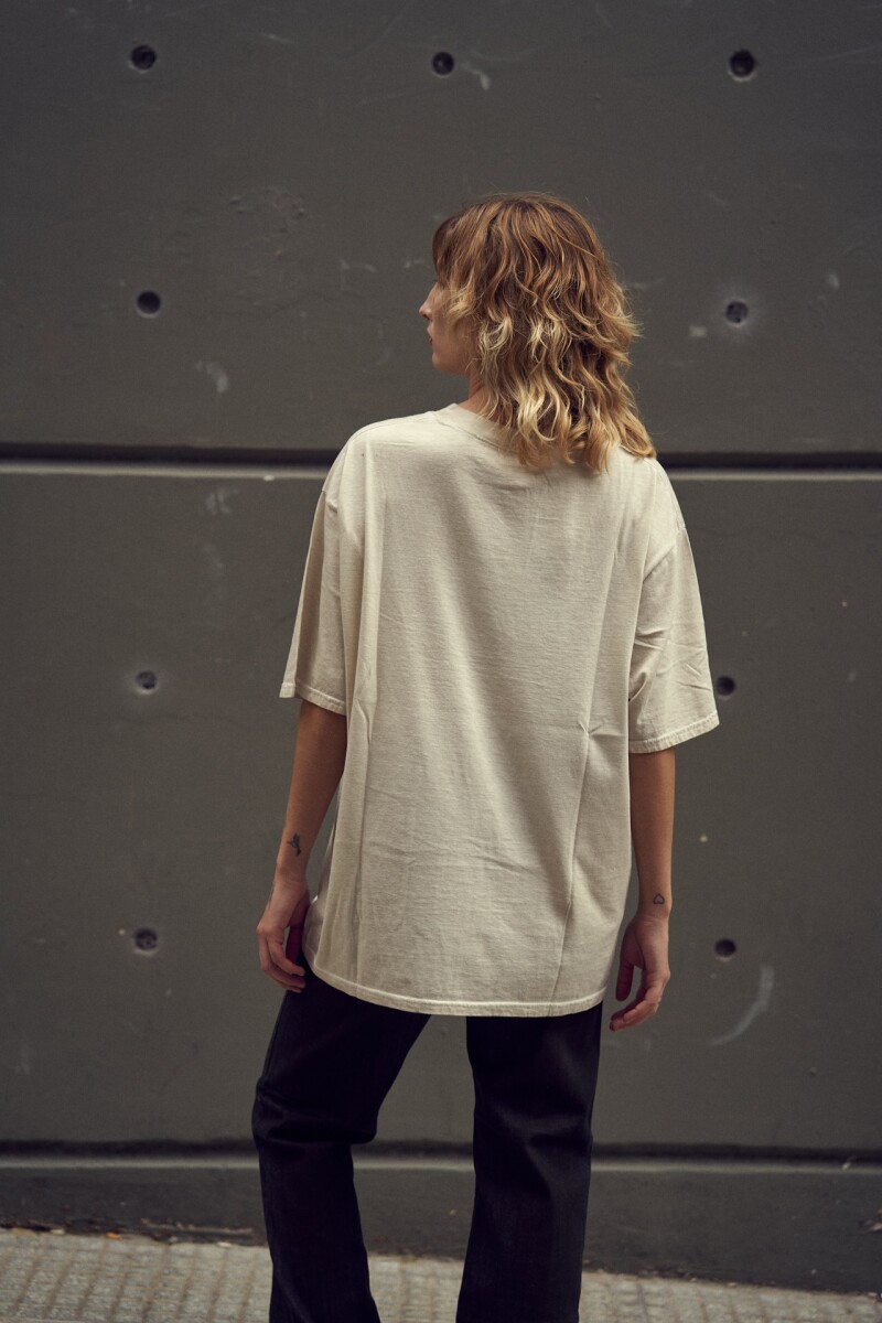 Remera kiwa Beige