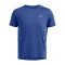 UA LAUNCH ELITE GRAPHIC SS-ORG BLU-432