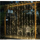 Cortina Led 300 Luces 12 Tira 3x3 Metros 220v Navidad Bodas Cortina Led 300 Luces 12 Tira 3x3 Metros 220v Navidad Bodas