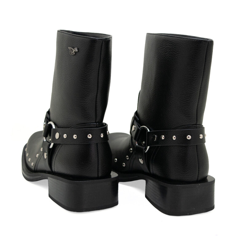 Botas - Country c/hebilla de Mujer - JY3344-3175 Negro