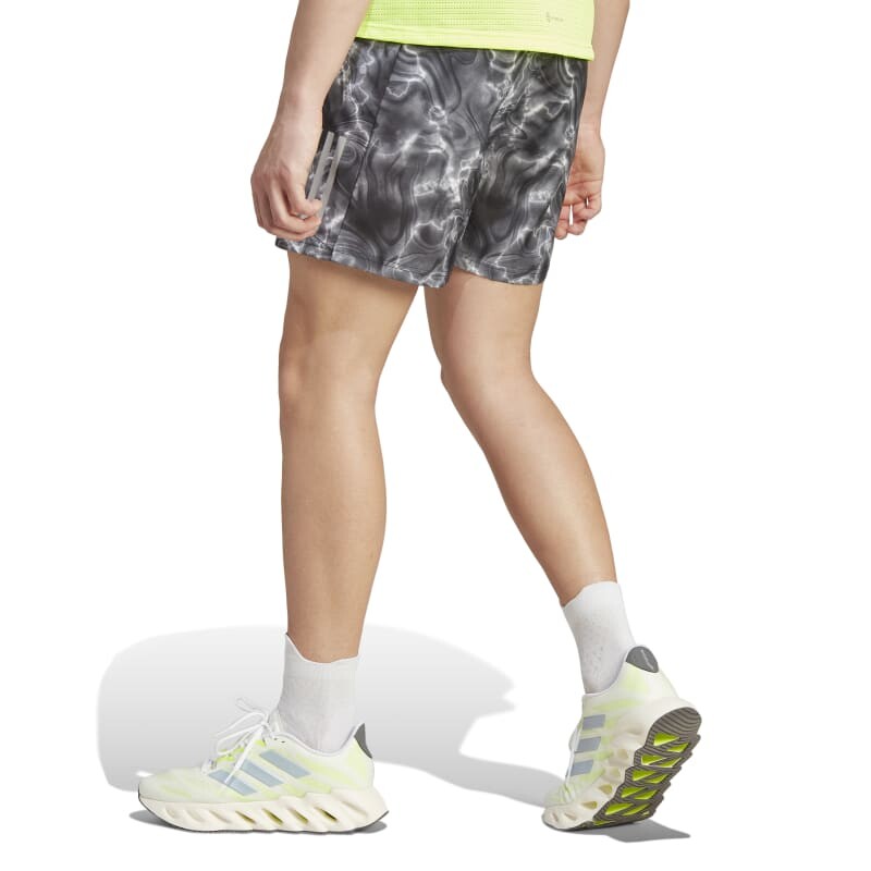 Short Adidas Own The Run White/black/grey Six