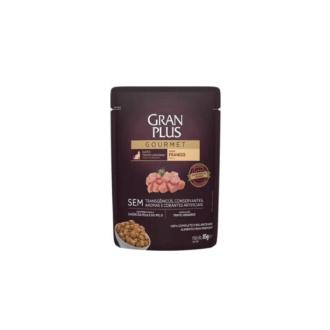 Gran Plus Gourmet Sachet Gato Tracto Urinario Pollo 85 gr Gran Plus Gourmet Sachet Gato Tracto Urinario Pollo 85 gr