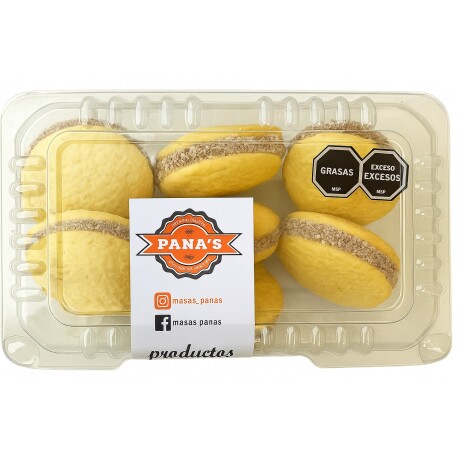 Pack Alfajorcitos de Maicena Panas Masas Dulces 001