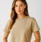 Remera Tighear Taupe Claro
