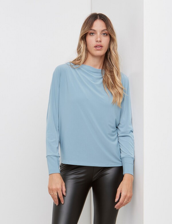 Blusa Manga Cut Out CELESTE