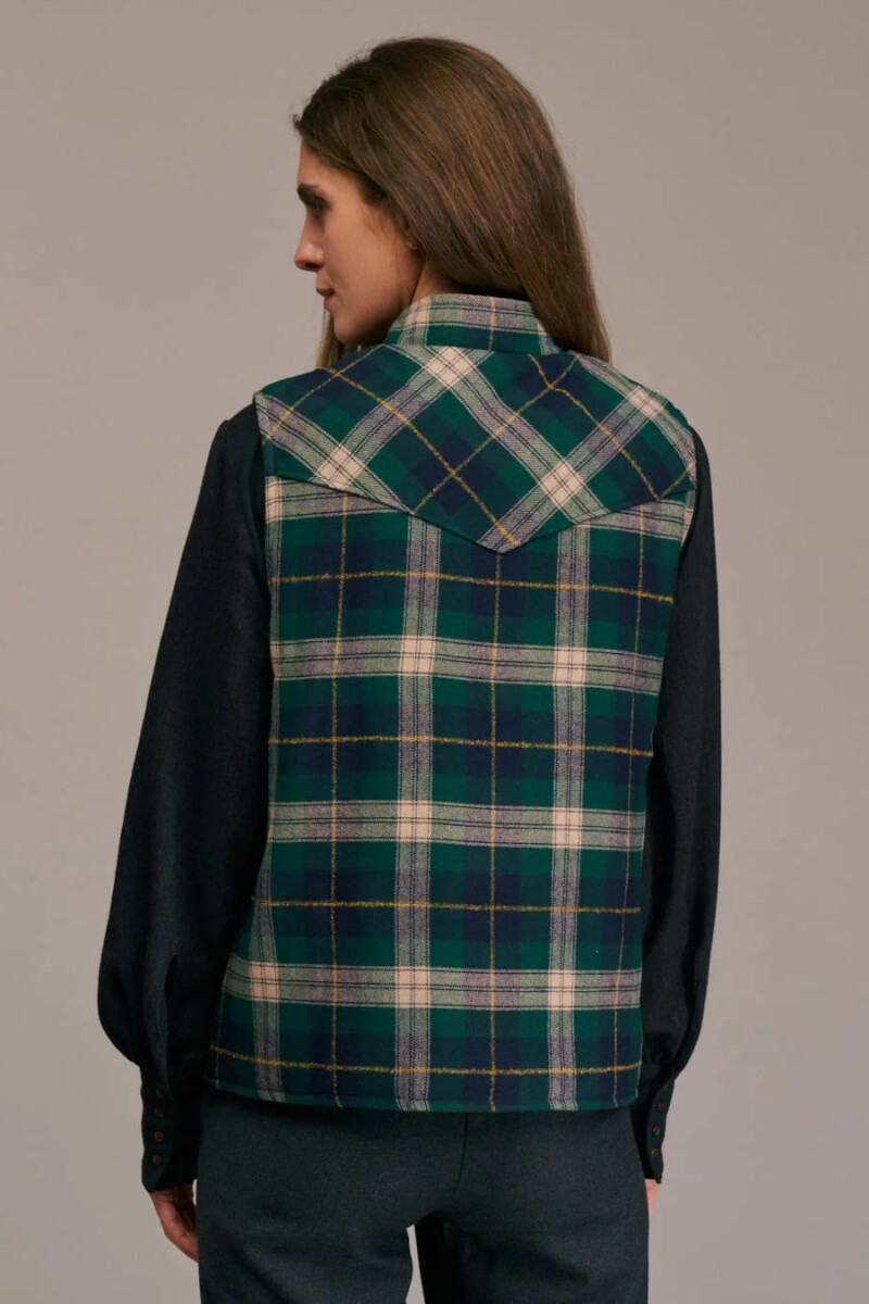 CHAQUETA VARSITO Verde