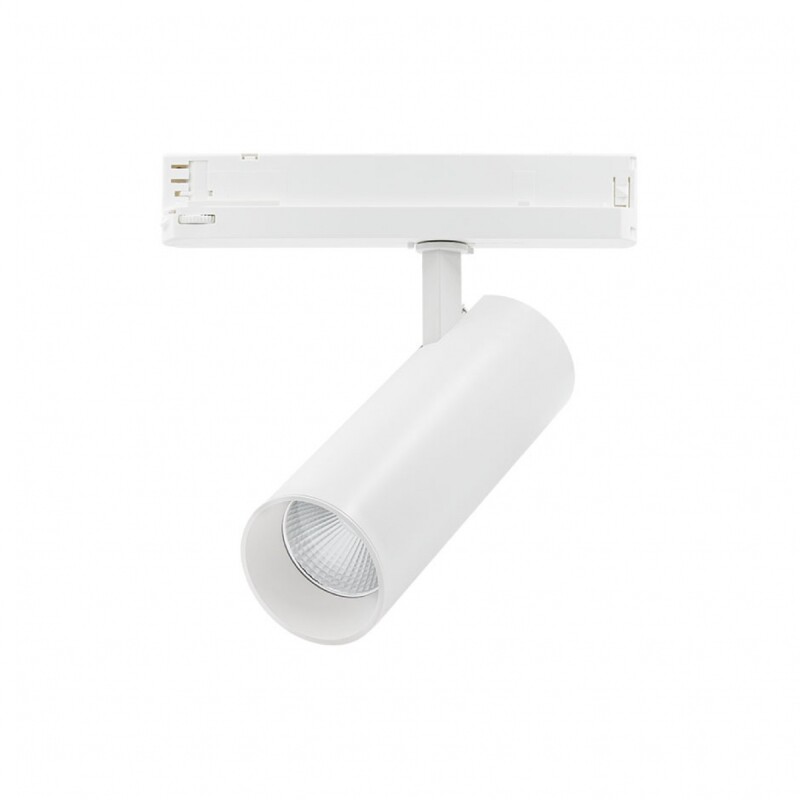 NANO ARTEFACTO TRACK LIGHT MADISON ORIENTABLE Luminaria Nano Madison Orientable de Riel Blanca