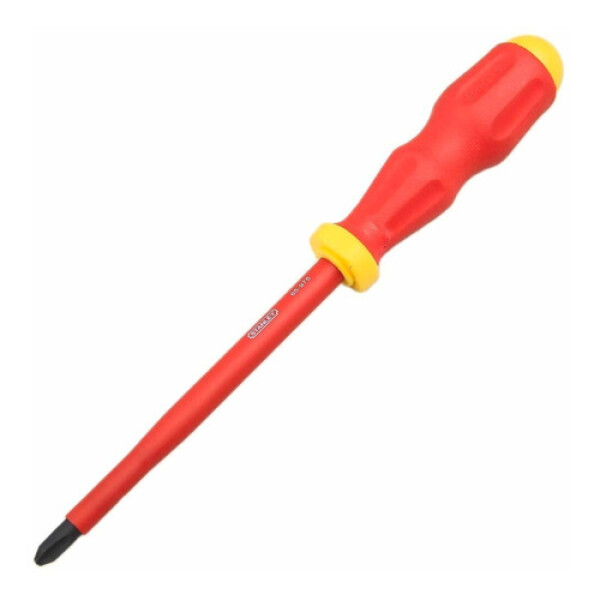 Destornillador Eléctrico Aislado 1000V PH1 80mm Stanley Destornillador Eléctrico Aislado 1000V PH1 80mm Stanley