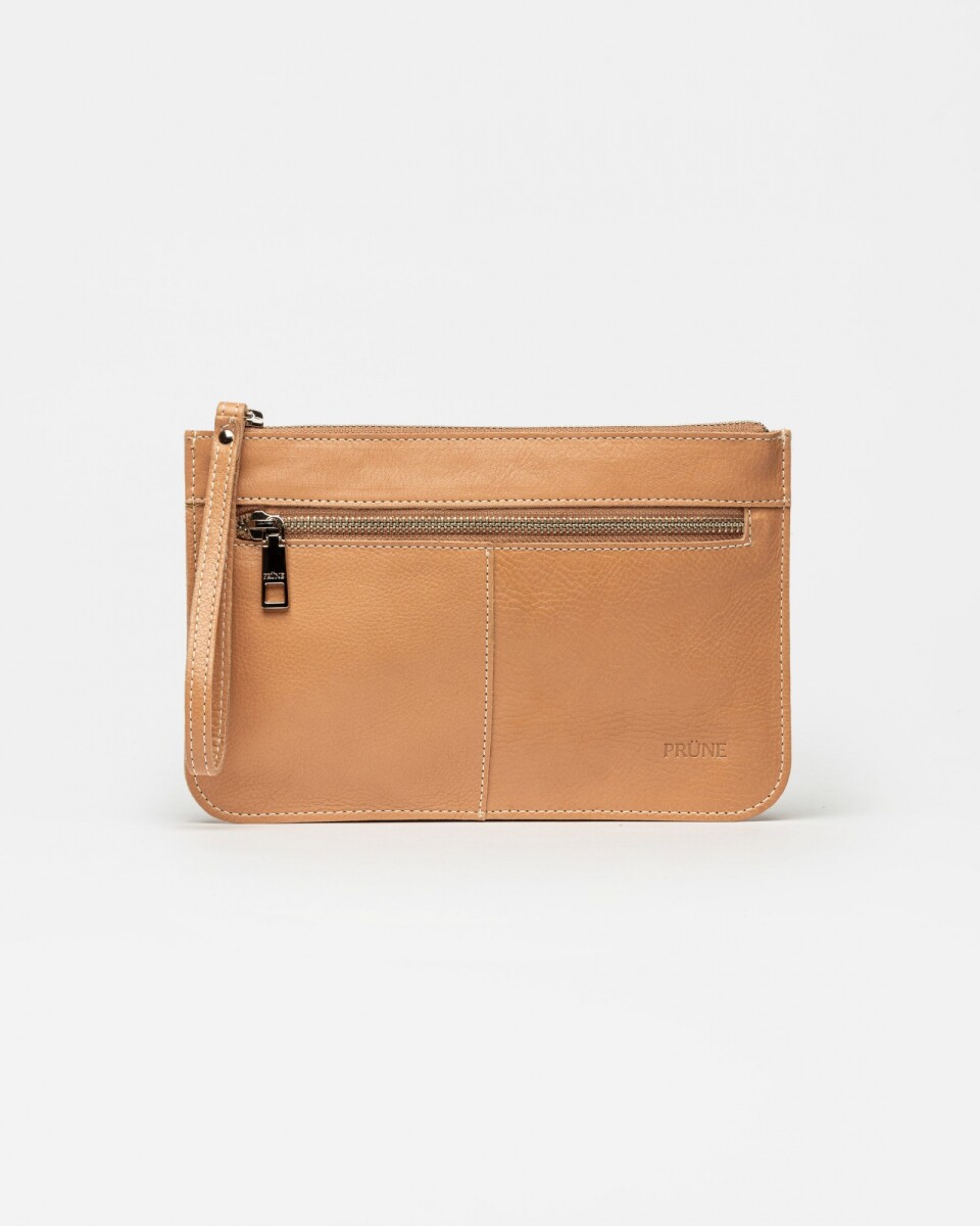 Sobre Atenas en cuero liso satinado - Vaqueta 