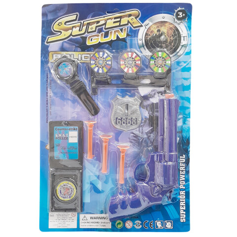 3X2 OUTLET Set Polícia c/accesorios 3x2 Outlet Set Polícia C/accesorios