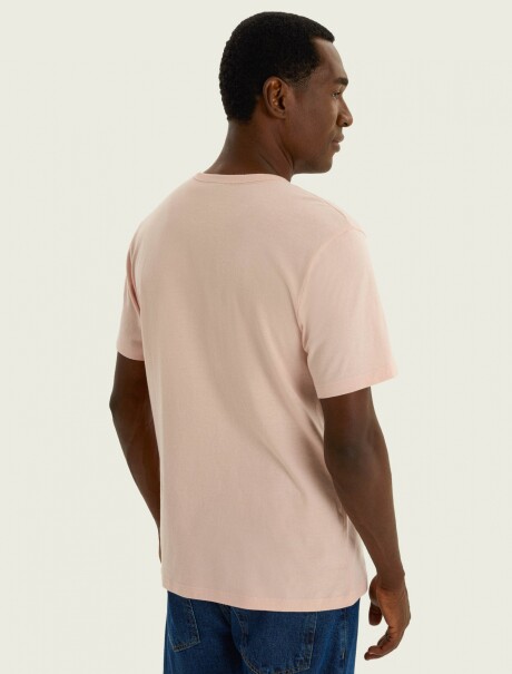 CAMISETA MANGA CORTA SLIM ROSA