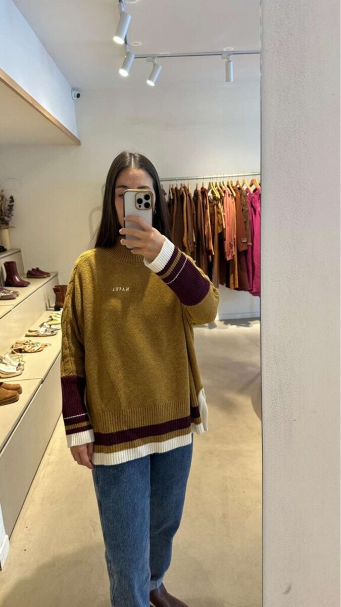 PRE VENTA BUZO SAVIA CLUB - Mostaza 