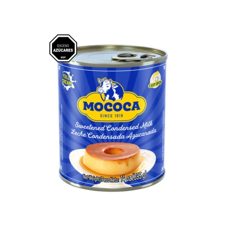 LECHE CONDENSADA MOCOCA AZUCARADA LATA 395 G LECHE CONDENSADA MOCOCA AZUCARADA LATA 395 G