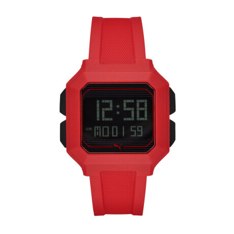 Reloj Puma Deportivo Silicona Rojo 0