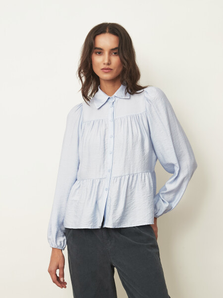 CAMISA FRELI CELESTE