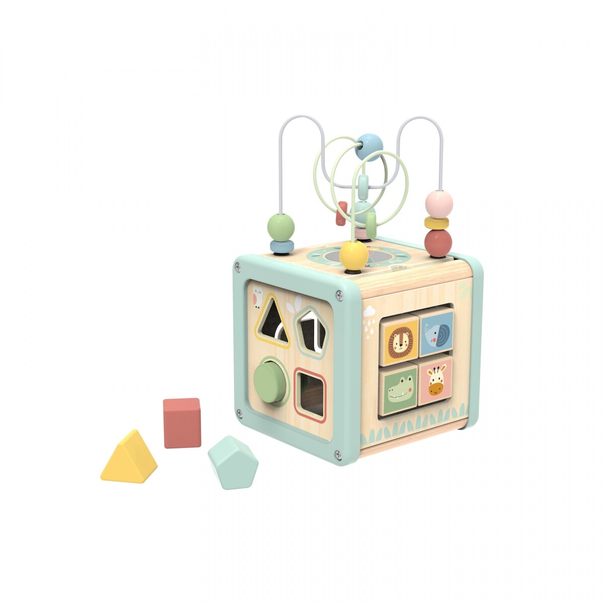 Cubo de Madera Tooky Toy 