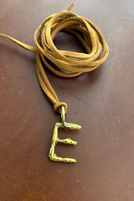 Spelling Necklace E