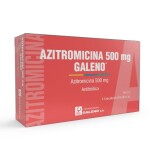 AZITROMICINA GALENO 500 MG. CJ X 6 COMP. única