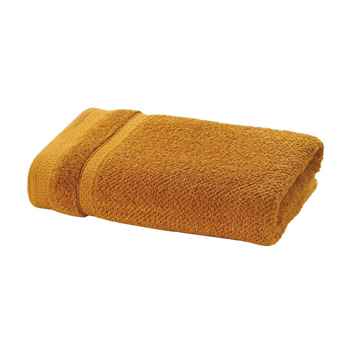 Toalla Baño Dohler Jacquard Marruecos 70 x 140 cm 100% Algodón - MOSTAZA 